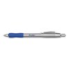 Paper Mate Profile Metal Ballpoint Pen, Retractable, Medium 1 mm, Blue Ink, Silver Barrel, PK12 PK 2130518